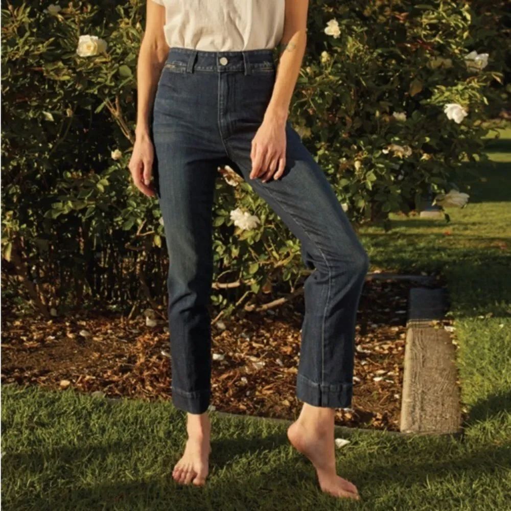 AMO Audrey High Rise Jeans in Eclipse 29